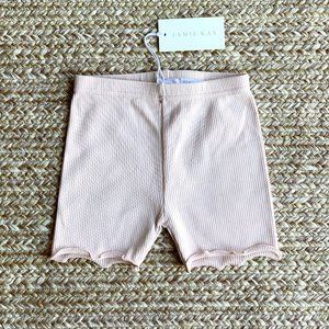 Organic Cotton Bloomer (short style) - Sweet Pink 3Y